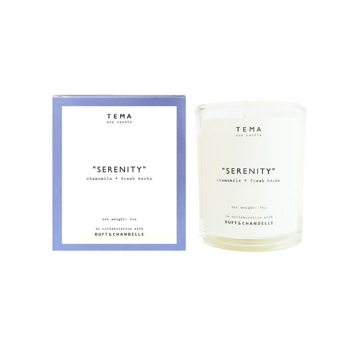Gambar TEMA Tea x Duft Chandelle 3oz Soy Wax Candle - Biru Muda dari TEMA Tea undefined Tokopedia