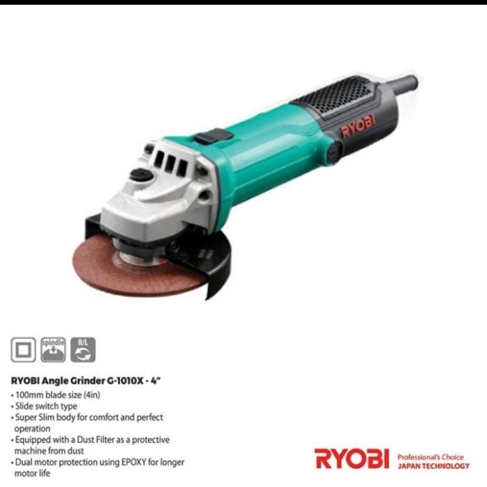 Gerinda RYOBI G-1010X angle Grinder 