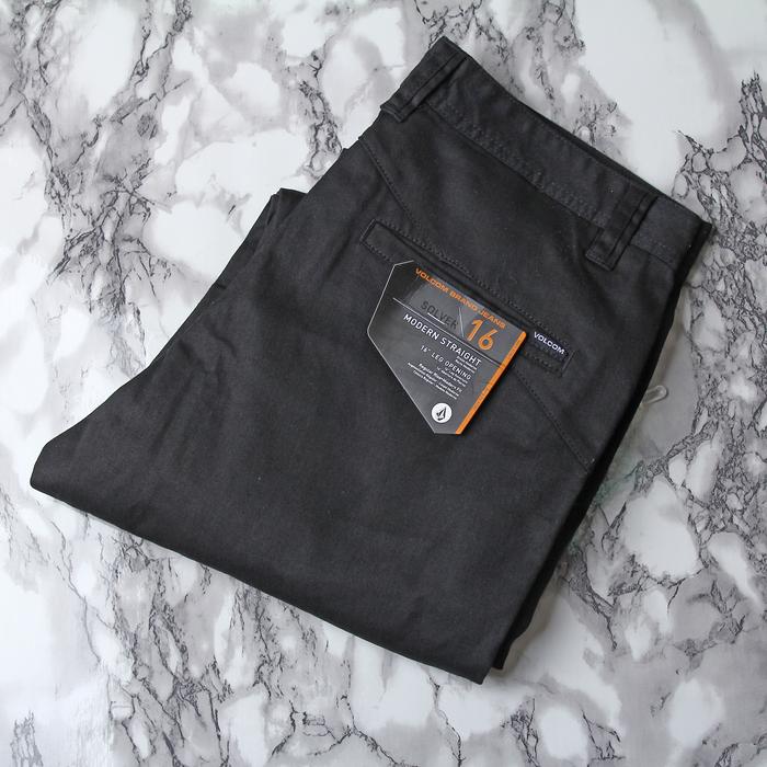 Chino VOLCOM original hitam 29