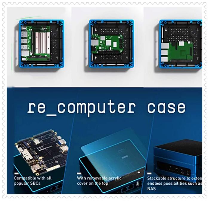 Gambar Re_Computer case for popular single board computer (jetson, raspberry) dari 2R Hardware & Electronic undefined Tokopedia