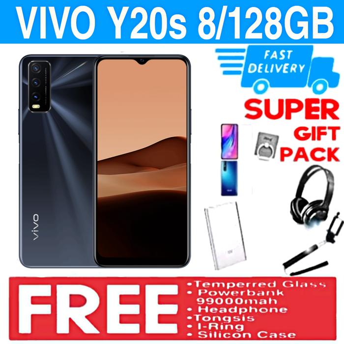 Gambar VIVO Y20s Ram 8/128GB Garansi VIVO INDONESIA - obsidian black, tanpa bonus dari OVANST0RE undefined Tokopedia