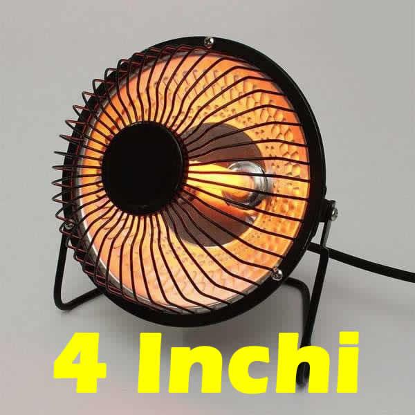 Gambar Alat Lampu Pemanas Ruangan Suhu Mini Portable Penghangat Reptil 4 inch - 4 Inchi HItam dari Optimazer Indonesia undefined Tokopedia