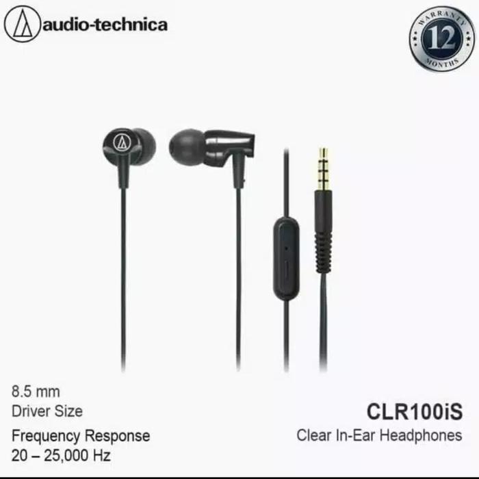 Ath Clr100is Audio Technica Inline Mic ATH-CLR100iS