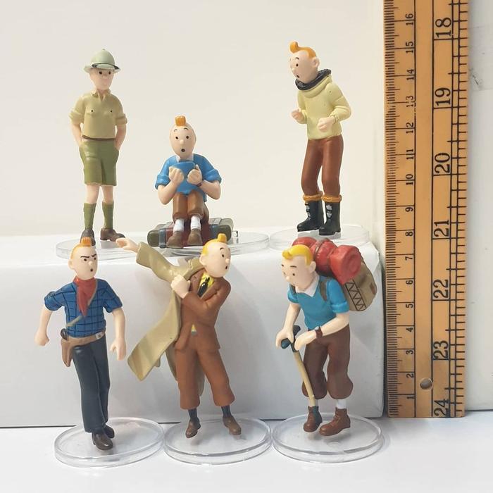 Gambar Tintin Figure set dari Emartplus undefined Tokopedia