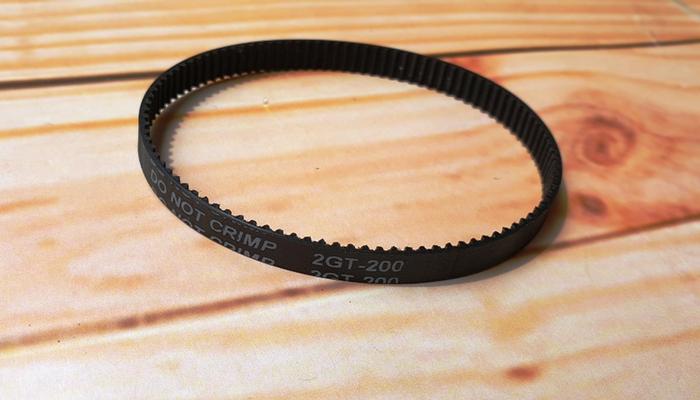 Gambar GT2 Closed Loop Timing Belt Rubber 2GT 6mm 3D Printers Part 110-852 - 200mm dari Galeri Electronic Shop undefined Tokopedia