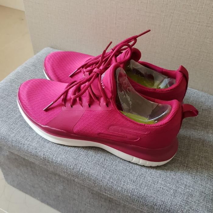 Jual SKECHERS Go Run Mojo Lace Sepatu SKECHERS Wanita Hitam