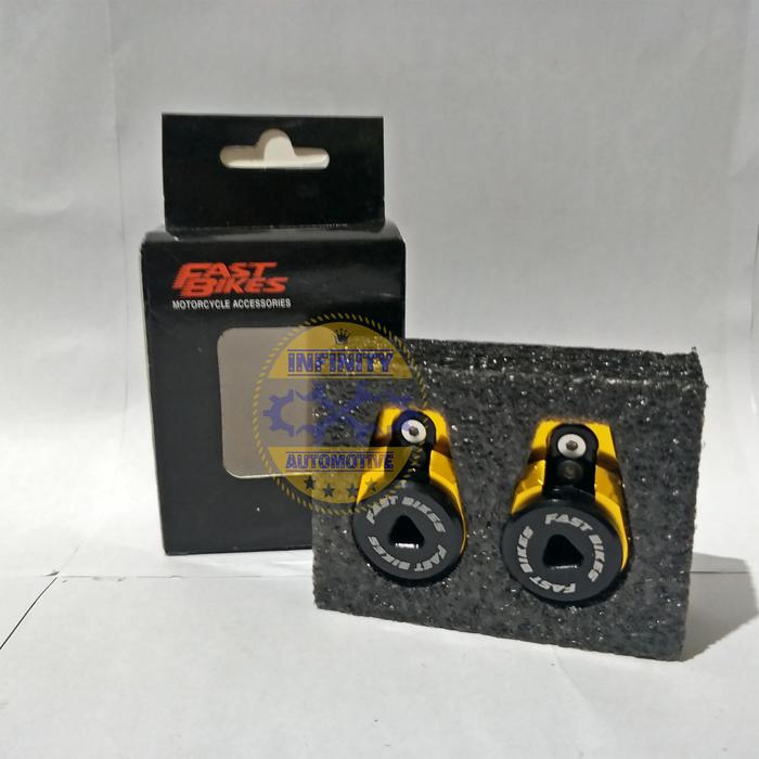 Gambar COVER GEMBOK SHOCK BELAKANG - NMAX-AEROX-PCX-LEXI-XMAX-MIO-VARIO UNIV - Gold dari Infinity Automotive undefined Tokopedia