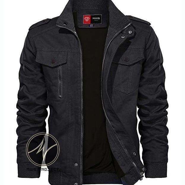 Gambar JAKET BOMBER PRIA/JAKET BOMBER CLASIC/JAKET BOMBER ELEGAN/JAKET DISTRO - Hitam, XXL dari 805RING_CLOTH undefined Tokopedia