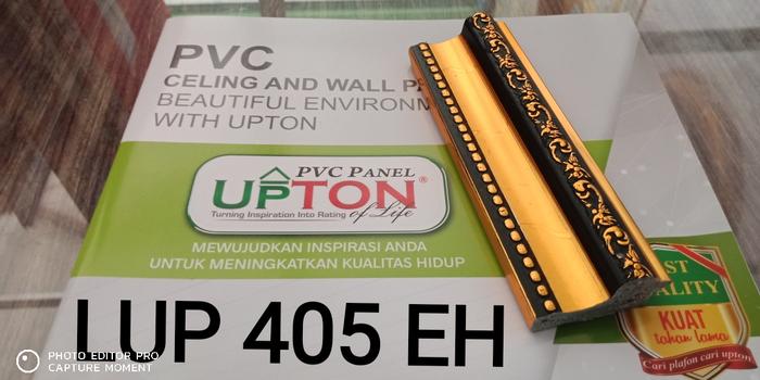 Gambar List Plafon PVC UPTON Plafon - Material Bahan Bangunan - Hiasan Atap - LUP 405 EH dari MEGATrussGlobal undefined Tokopedia