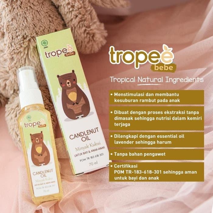 Gambar tropee bebe hair lotion,candlenut oil kukui,shampoo - CANDLENUT OIL dari sweetmombaby undefined Tokopedia