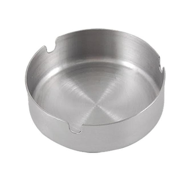Gambar Cookville Asbak Stainless Steel Rokok Ash Tray Puntung Cafe Astray - 8cm dari QuinGo undefined Tokopedia