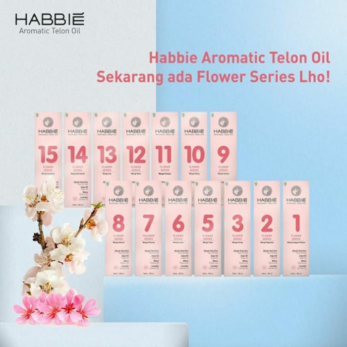 Gambar WEEKEND SALE - Aromatic Telon Oil Habbie - Flower Series - 100ml - Random dari HABIBI SHOP 88 undefined Tokopedia