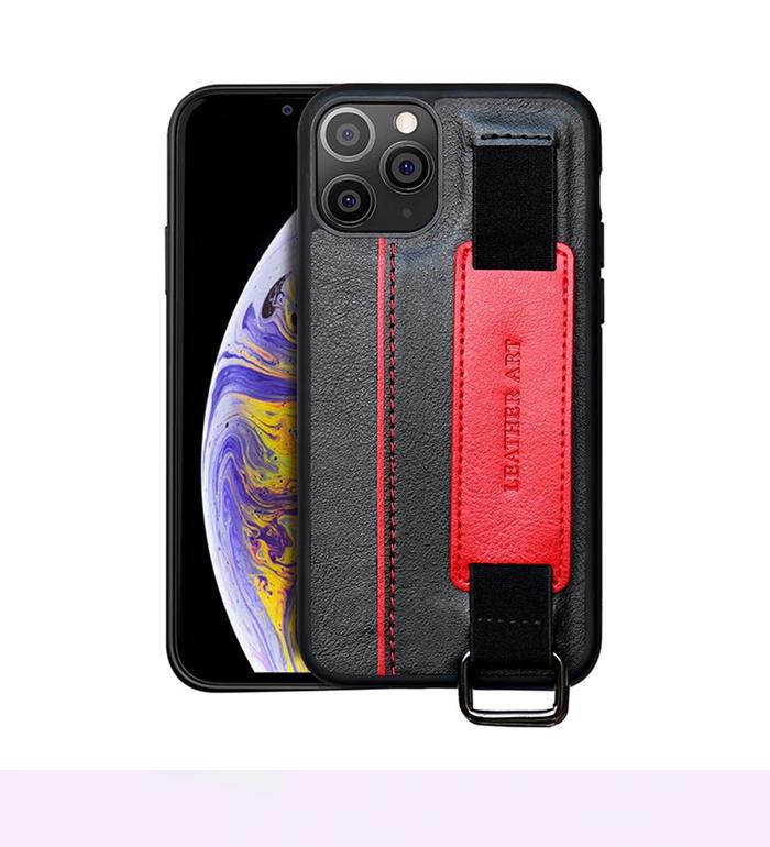 Gambar Case Samsung S20 Plus S20 Ultra Wristband Leather With Card Slot Cover - Hitam, S20 Plus dari My Case88 undefined Tokopedia