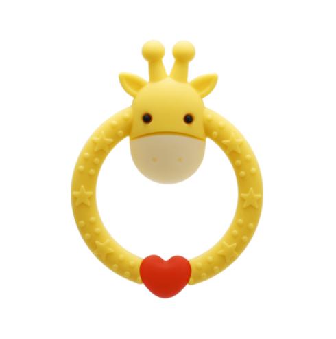 Gambar BSS Teether Baby Mainan Gigitan Pertumbuhan Gigi Bayi Motif Jerapah - J Kuning dari Baby_Shop Official Store undefined Tokopedia