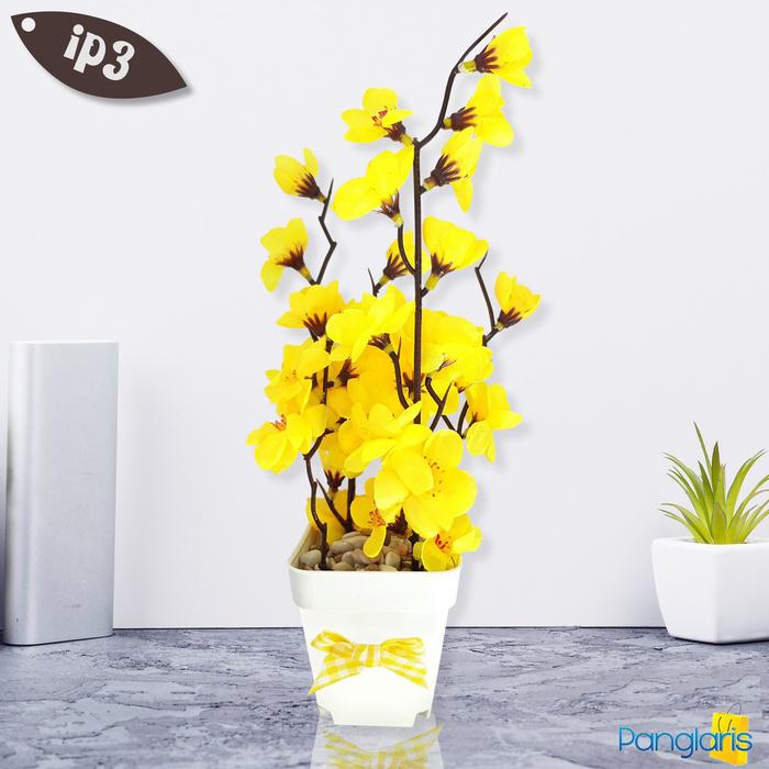 Gambar Bunga Artificial Sakura Dekorasi Rumah Hiasan Meja Ruang Tamu Murah - IP3 dari Panglaris undefined Tokopedia