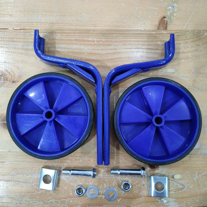 Gambar roda bantu sepeda anak 12-16inch - Biru dari Nona & Sinyo undefined Tokopedia