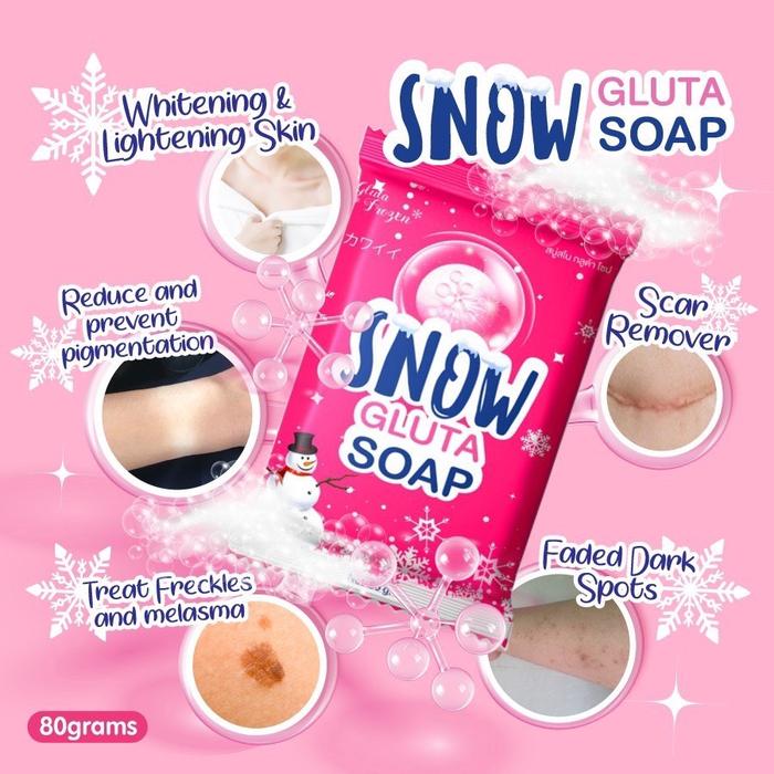 Gambar FROZEN SNOW SOAP SNOW WHIPP SOAP SABUN GLUTA - snow gluta soap dari Metamorph Beauty Thailan undefined Tokopedia