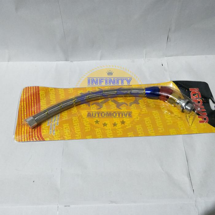 Gambar Tutup Oli Mesin Selang Serat Model PSI Mio Beat Vario Vixion Ninja Un - Silver dari Infinity Automotive undefined Tokopedia