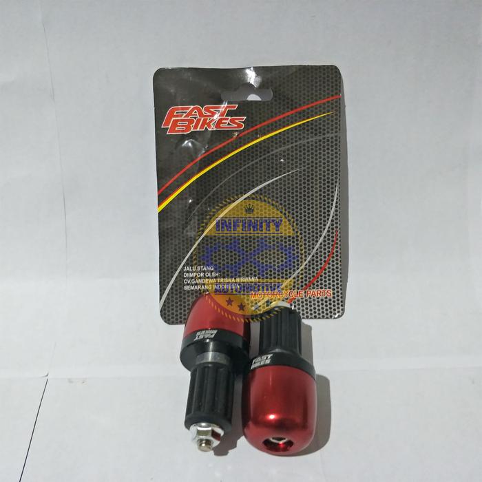Gambar JALU STANG FASTBIKES 029 CNC UNIVERSAL - Merah dari Infinity Automotive undefined Tokopedia