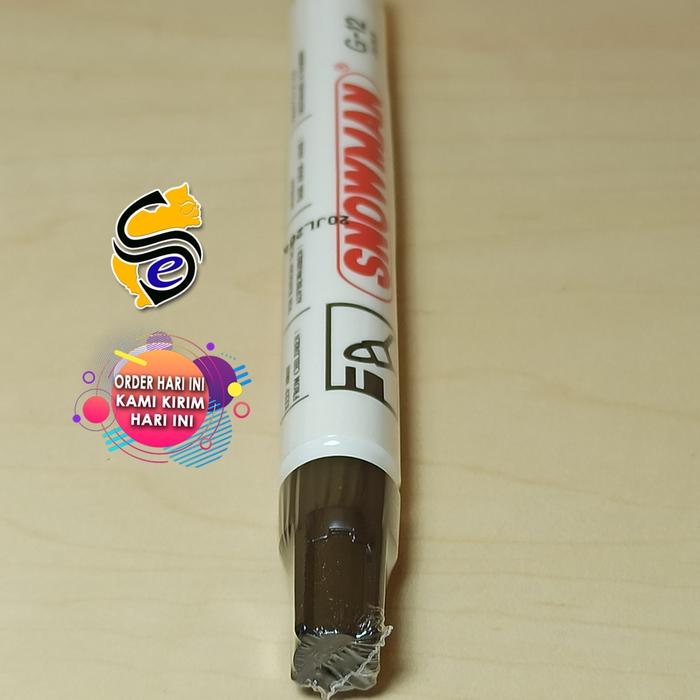 Gambar Spidol Maker Permanent / Spidol Maker Snowman Ready Hitam Merah Biru - Merah dari Semart Komputer &amp; Stationery undefined Tokopedia