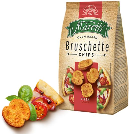Gambar Snack Bruschette Chips Maretti - Pizza dari Hiu Foodie undefined Tokopedia