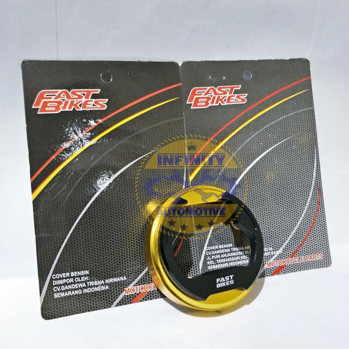 Gambar Cover Tengki Nmax - Tutup Tengki Nmax - Gold dari Infinity Automotive undefined Tokopedia
