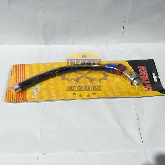 Gambar Tutup Oli Mesin Selang Serat Model PSI Mio Beat Vario Vixion Ninja Un - Hitam dari Infinity Automotive undefined Tokopedia