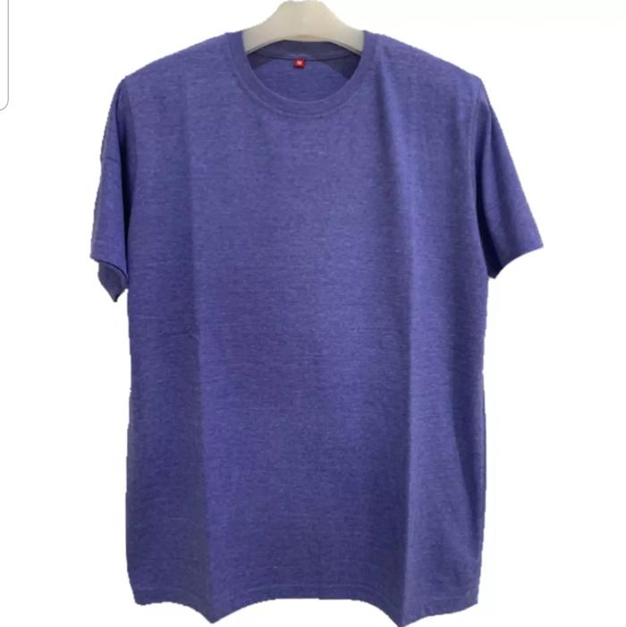 Gambar KAOS TWOTONE LENGAN PENDEK / ATASAN PRIA - BIRU MISTY, M dari Gw style undefined Tokopedia