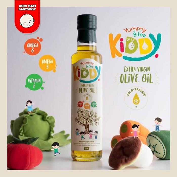 Gambar Yummy Bites Kiddy Extra Virgin Olive Oil 250ml Campuran MPASI Bayi dari babyshop solo undefined Tokopedia