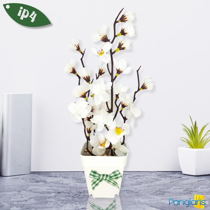 Gambar Bunga Artificial Sakura Dekorasi Rumah Hiasan Meja Ruang Tamu Murah - IP4 dari Panglaris undefined Tokopedia