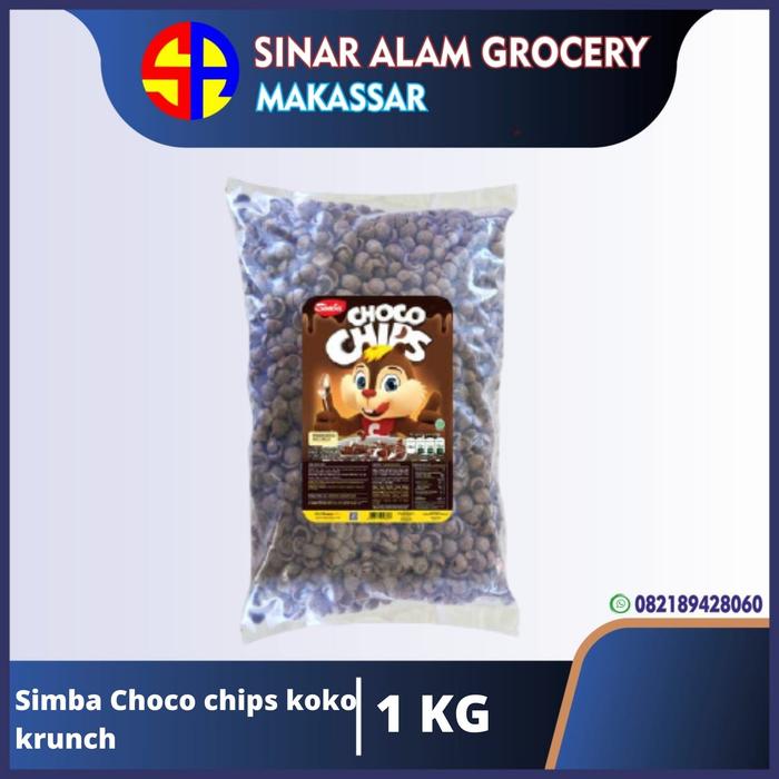 Gambar choco chips simba / koko krunch simba / choco crunch snack cokelat 1kg dari Sinar Alam Grocery undefined Tokopedia