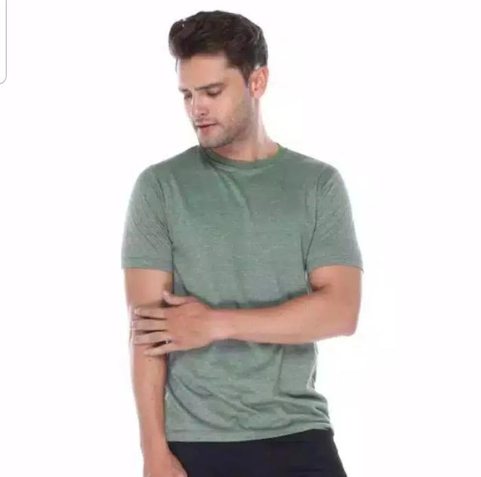 Gambar KAOS TWOTONE LENGAN PENDEK / ATASAN PRIA - ARMY MISTY, XL dari Gw style undefined Tokopedia