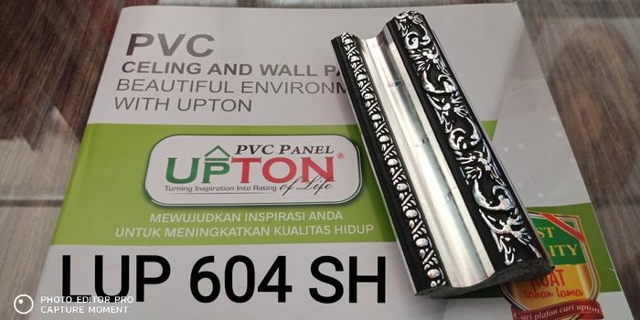 Gambar List Plafon PVC UPTON Plafon - Material Bahan Bangunan - Hiasan Atap - LUP 604 SH dari MEGATrussGlobal undefined Tokopedia