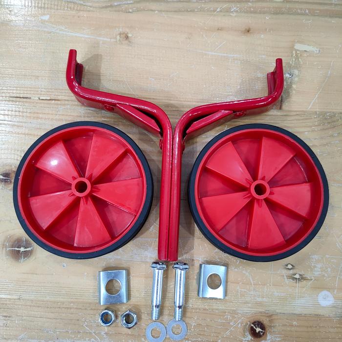 Gambar roda bantu sepeda anak 12-16inch - Merah dari Nona & Sinyo undefined Tokopedia