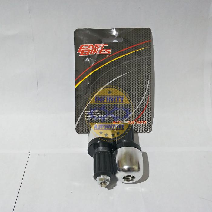 Gambar JALU STANG FASTBIKES 029 CNC UNIVERSAL - Silver dari Infinity Automotive undefined Tokopedia