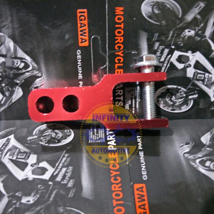 Gambar Peninggi Shock Matic Bawah - Ketapel - Raiser Shock Universal Semua M - Merah dari Infinity Automotive undefined Tokopedia