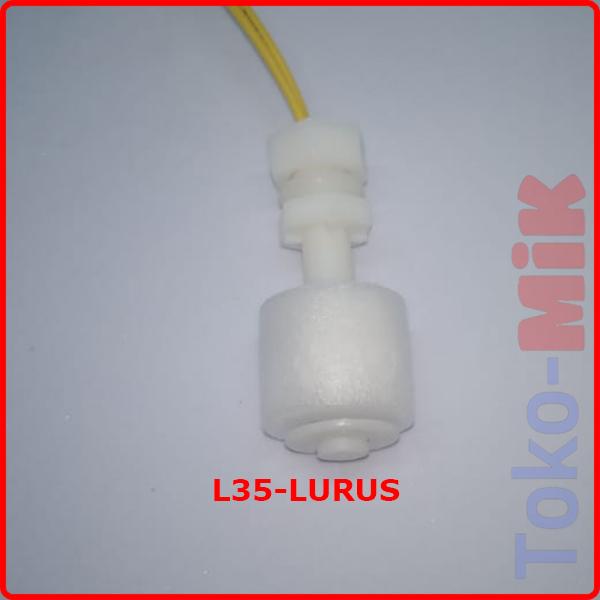 Gambar WATER LEVEL FLOAT SWITCH SENSOR SAKLAR PELAMPUNG PERMUKAAN AIR PLASTIK - L35-LURUS dari Toko-MIK undefined Tokopedia