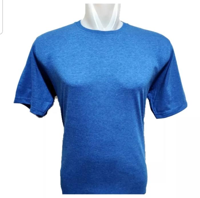 Gambar KAOS TWOTONE LENGAN PENDEK / ATASAN PRIA - TURKIS MISTY, XL dari Gw style undefined Tokopedia