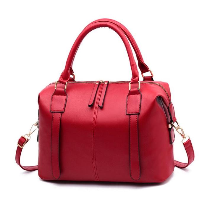 Gambar tas selempang handbag import wanita branded batam murah kerja tf608501 - Merah dari Masengkol Store undefined Tokopedia