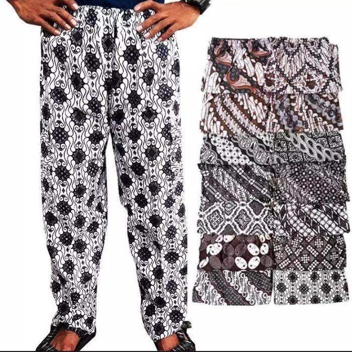 Gambar CELANA PANJANG BETAWI DEWASA /CELANA BOIM DEWASA/CELANA BATIK DEWASA - Putih, All Size dari Tarafa shop03 undefined Tokopedia