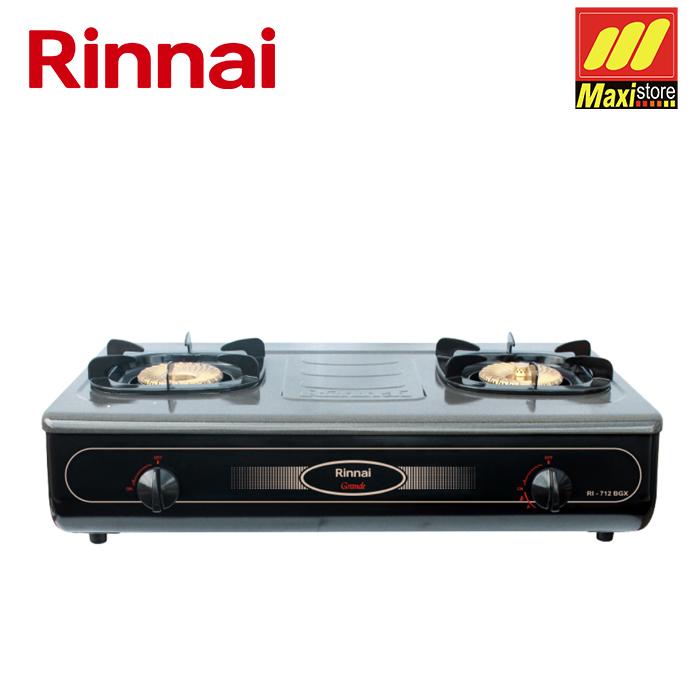 Jual Kompor Gas 2 Tungku Rinnai RI-712 BGX - Maxistore - Kota Makassar -  Maxistoremakassar | Tokopedia