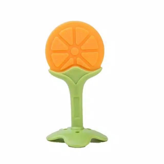Gambar Teether Buah Bayi - Fruit Teether - Mainan gigitan bayi - Orange dari ShopDrop88 undefined Tokopedia