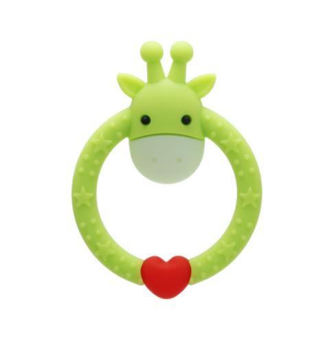 Gambar BSS Teether Baby Mainan Gigitan Pertumbuhan Gigi Bayi Motif Jerapah - J Hijau dari Baby_Shop Official Store undefined Tokopedia