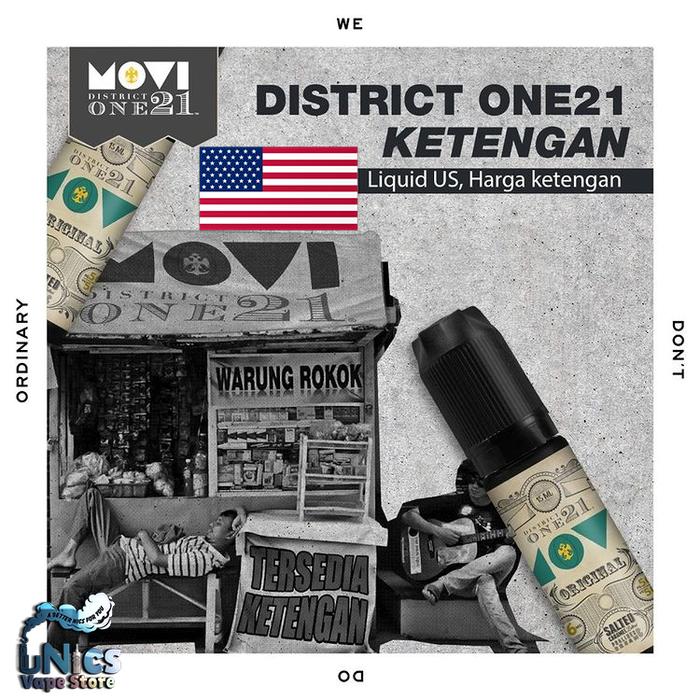 Gambar Liquid Freebase US Harga Ketengan - DISTRICT ONE21 Salted Caramel 15ML - Original dari uNics VapeStore undefined Tokopedia