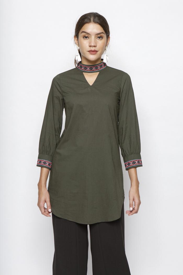 Gambar Minimal Libra Border Dress - M dari Minimal undefined Tokopedia