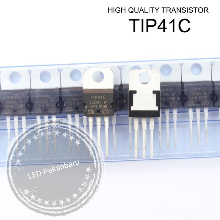 Gambar TRANSISTOR ST2 TIP41C TIP42C TIP 41 TIP 42 TIP41 TIP42 MIKA WASER - TIP41C dari LED Pekanbaru undefined Tokopedia