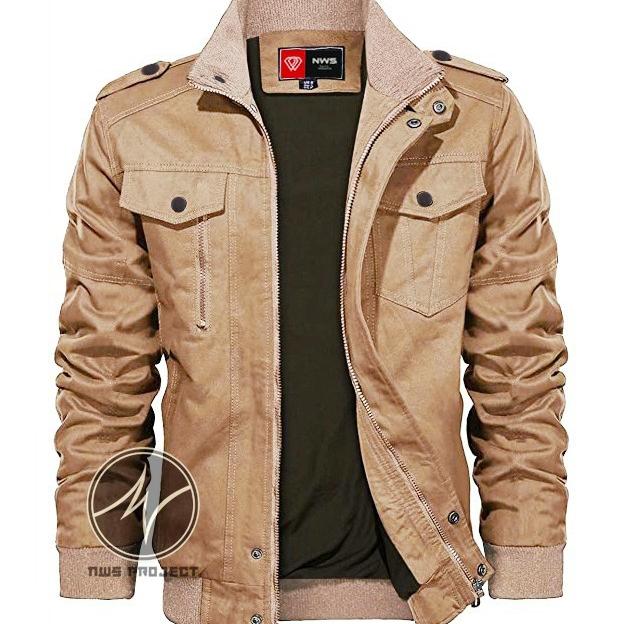 Gambar JAKET BOMBER PRIA/JAKET BOMBER CLASIC/JAKET BOMBER ELEGAN/JAKET DISTRO - CREAM, XXL dari 805RING_CLOTH undefined Tokopedia