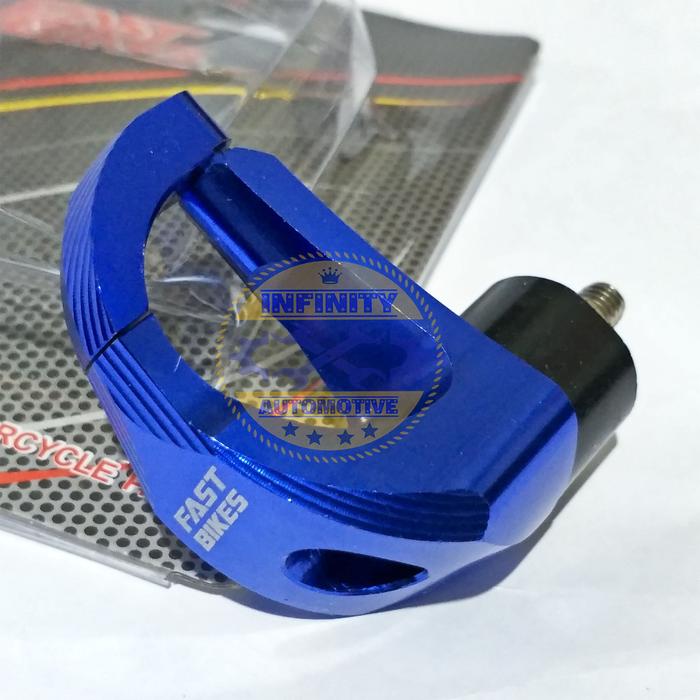 Gambar GANTUNGAN BARANG MODEL D PREDATOR NMAX-AEROX-LEXI - Biru dari Infinity Automotive undefined Tokopedia