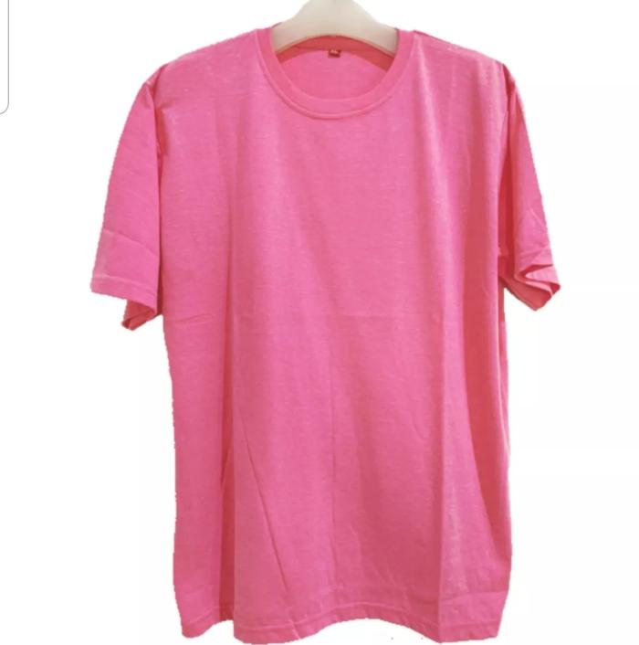 Gambar KAOS TWOTONE LENGAN PENDEK / ATASAN PRIA - PINK MISTY, M dari Gw style undefined Tokopedia