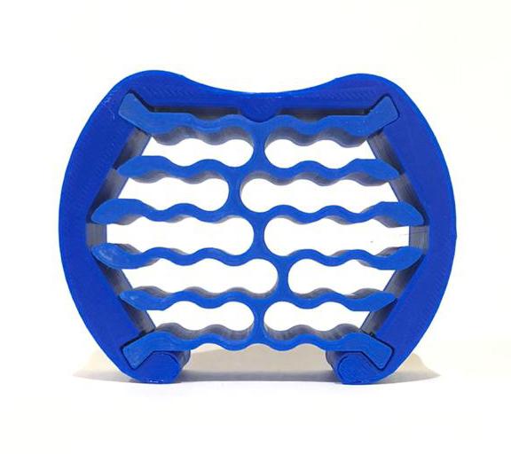 Gambar Cable bundle organizing tool - sisir kabel - Cable Comb V2 - Biru dari ANONYTECH undefined Tokopedia